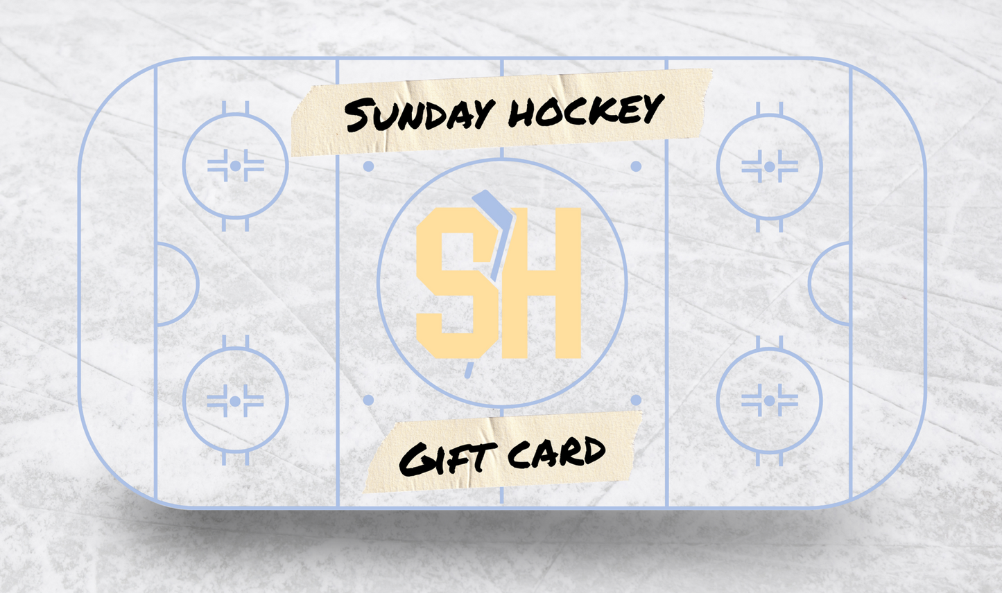 Sunday Hockey Gift Card